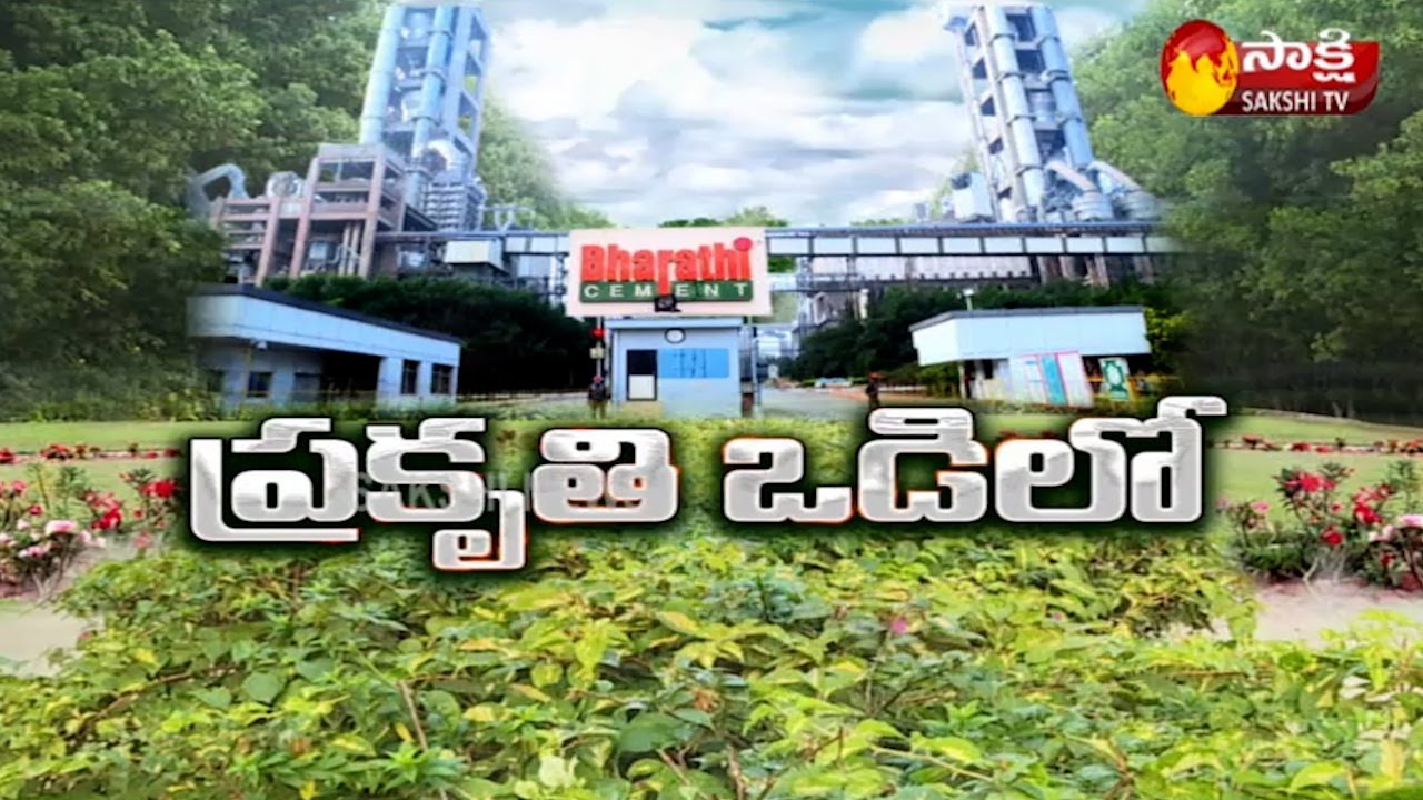 Good Environment In Bharathi Cement | పచ్చదనానికి ప్రాణం ఇస్తున్న భారతి సిమెంట్ | Kadapa | Sakshi TV