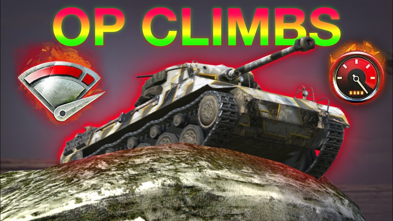 Abusing OP CLIMB's in FUN MODES! - WoT BLITZ
