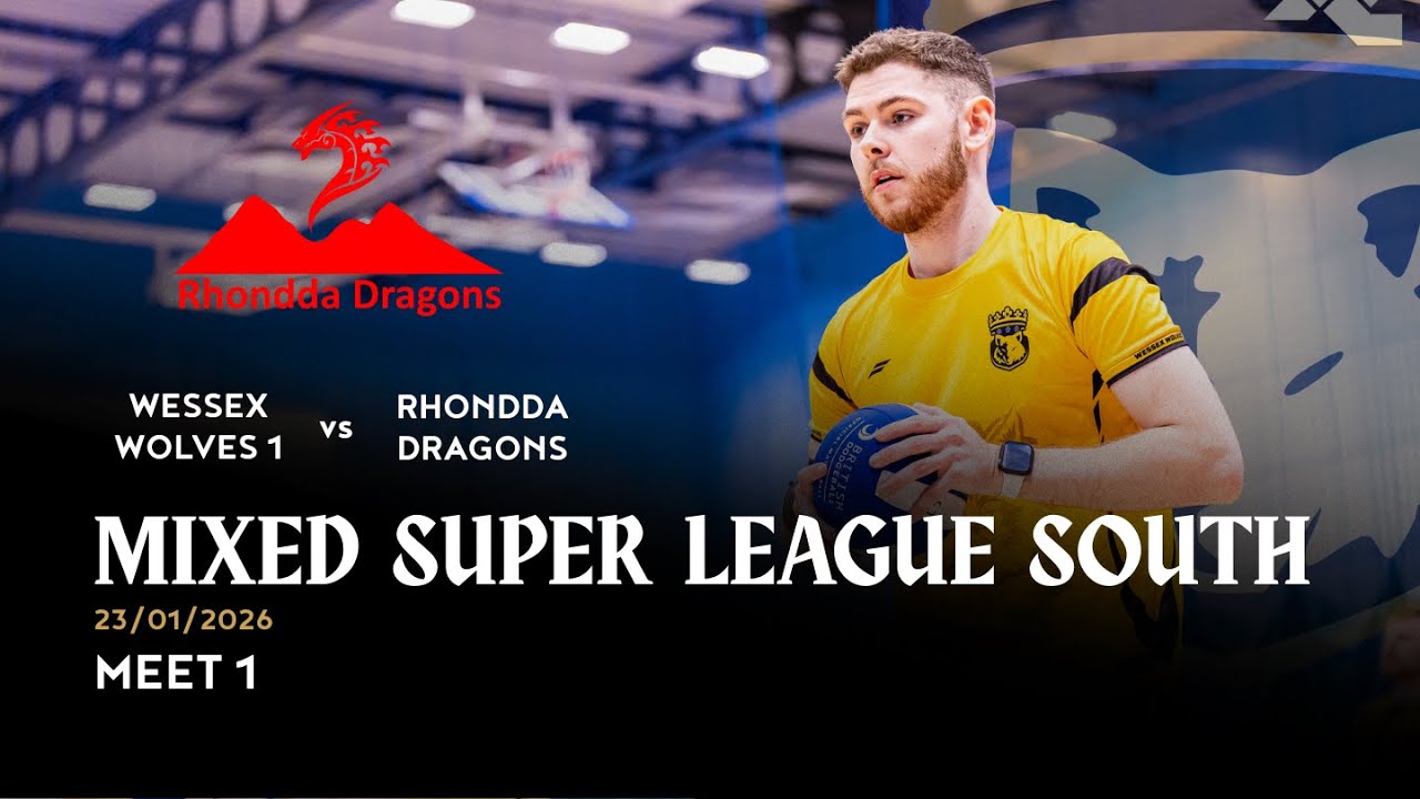 Wessex Wolves 1 vs Rhondda Dragons - Mixed League South - Super League 2025/2026 - Meet 1