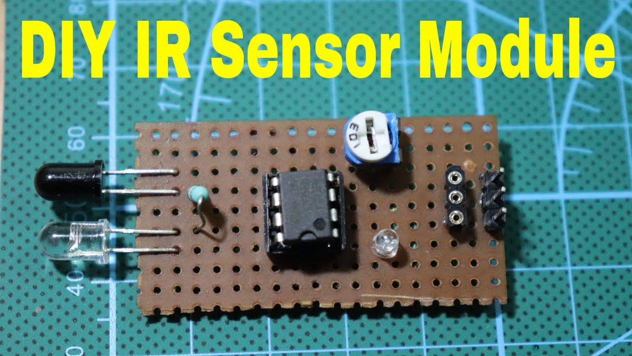Сделайте модуль ИК-датчика для Arduino | Датчик приближения своими руками
