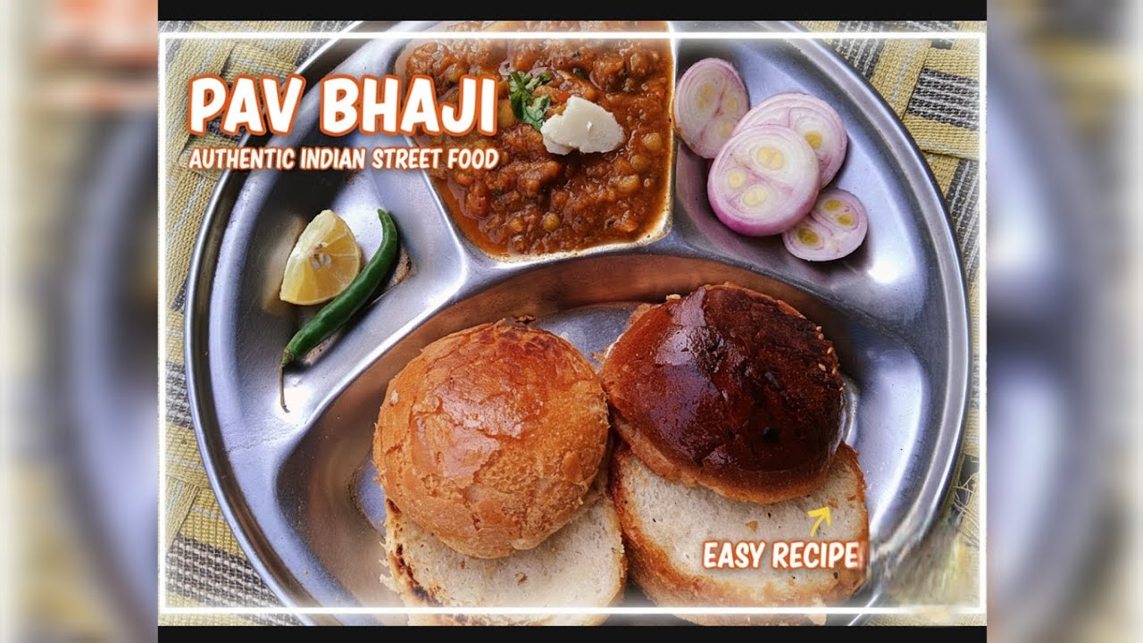 @ApniRasoiy # pav bhaji #Mumbai Style Pav Bhaji RecipeStreet Style Pav Bhaji at HomeEasy 