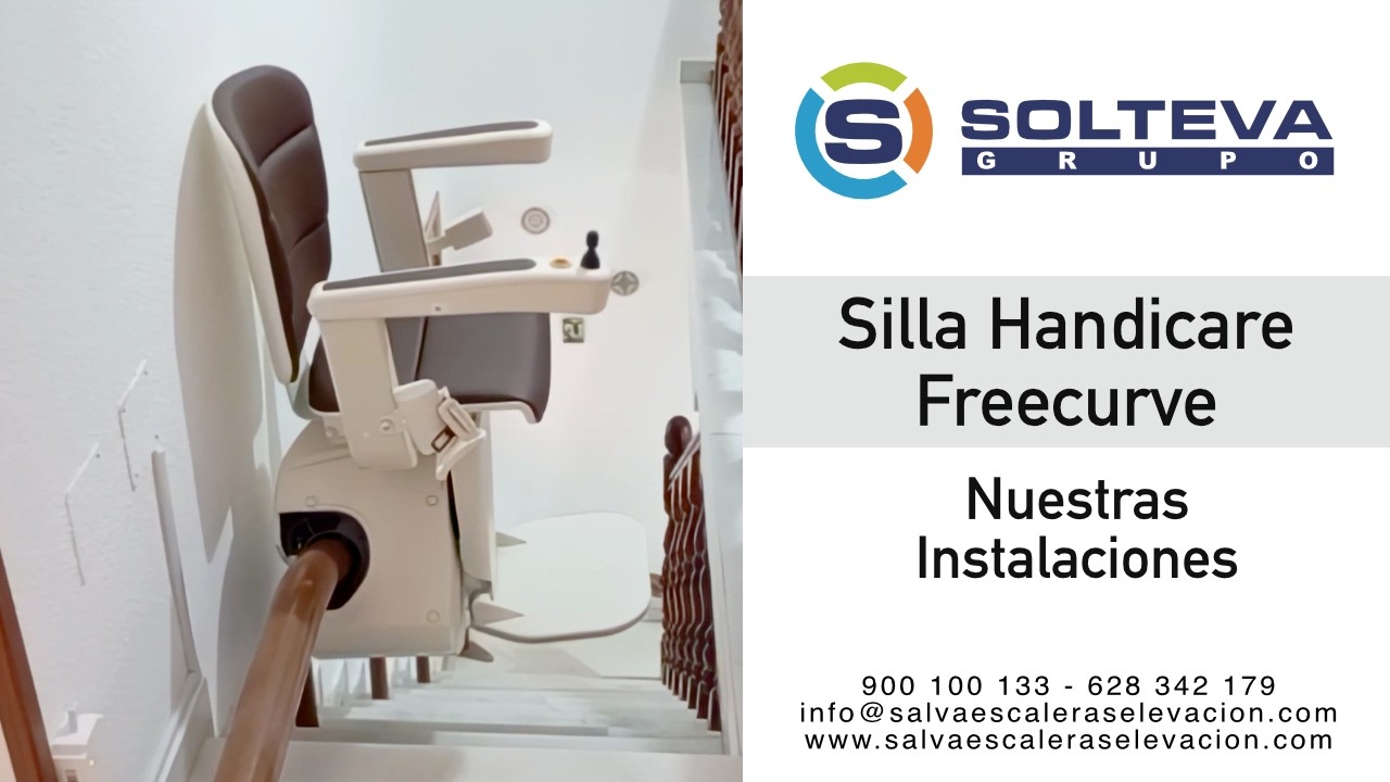 Handicare Freecurve. Cártama, Málaga