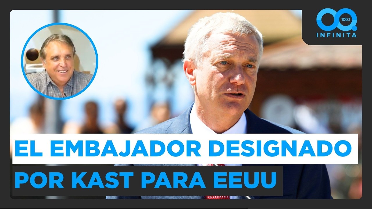 “Tiene contactos en la Casa Blanca”: Este es el embajador de Kast en Estados Unidos