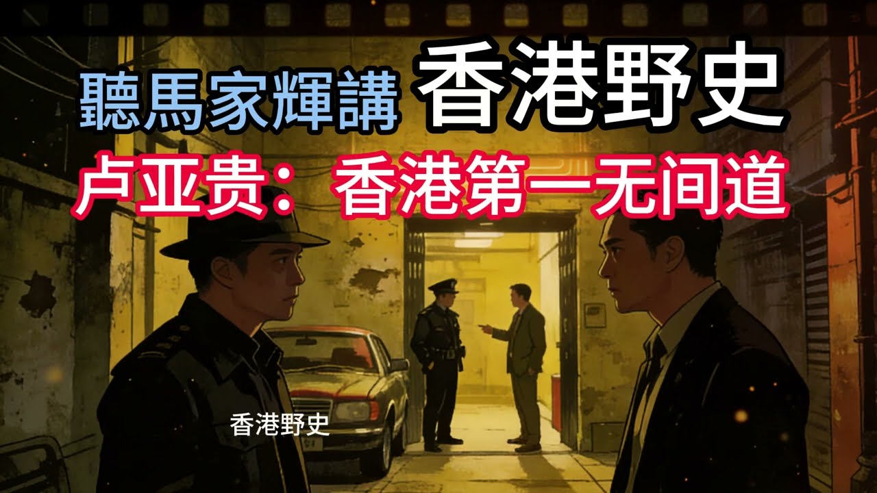 聽馬家輝講香港野史 盧亞貴: 香港第一無間道 #粤语 #香港 #野史 #老香港 #历史故事 #hongkong #hongkonglife