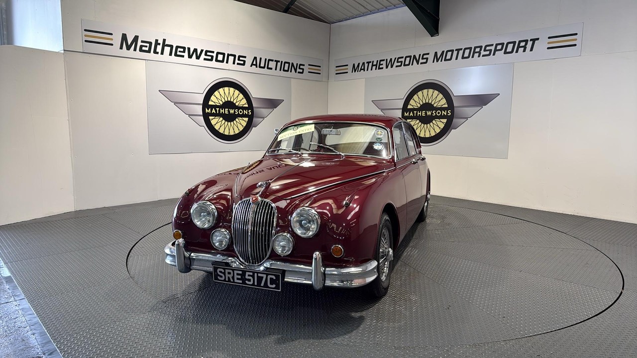 1965 JAGUAR 3.4/340 | Mathewsons Classic Cars | Auction: 11, 12, 13 March 2026
