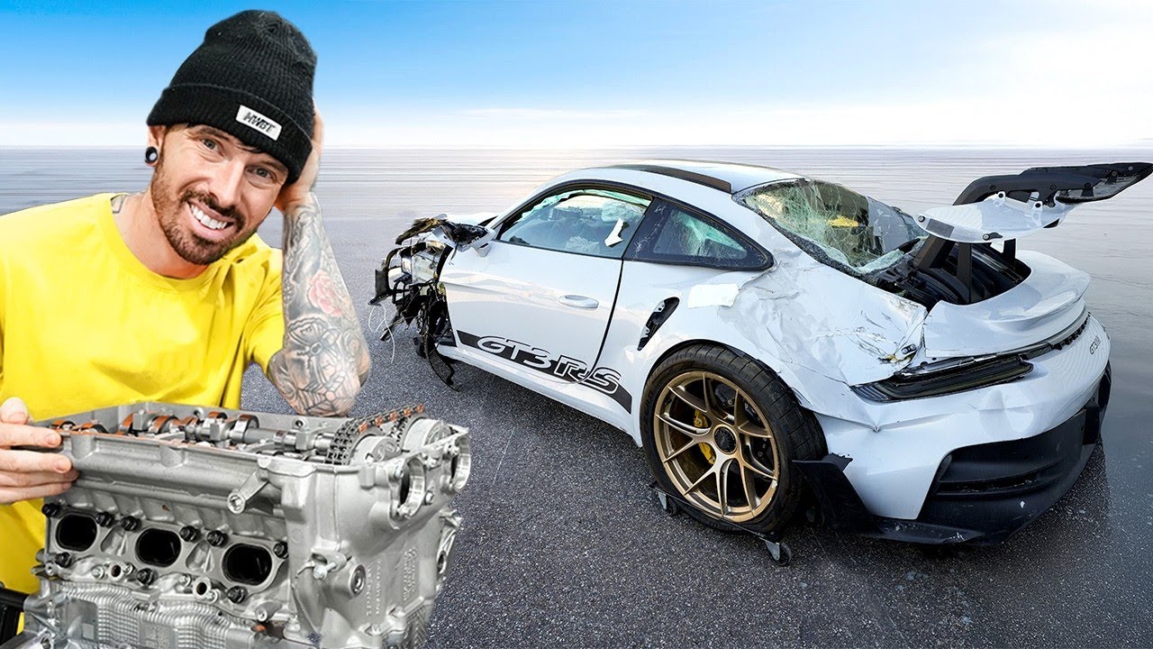 RECONSTRUCTION D'UNE PORSCHE 911 GT3RS À PARTIR DE ZÉRO