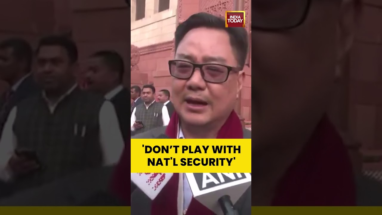 Don&rsquo;t Play With National Security: Kiren Rijiju Hits Back at Rahul Gandhi | Budget Session