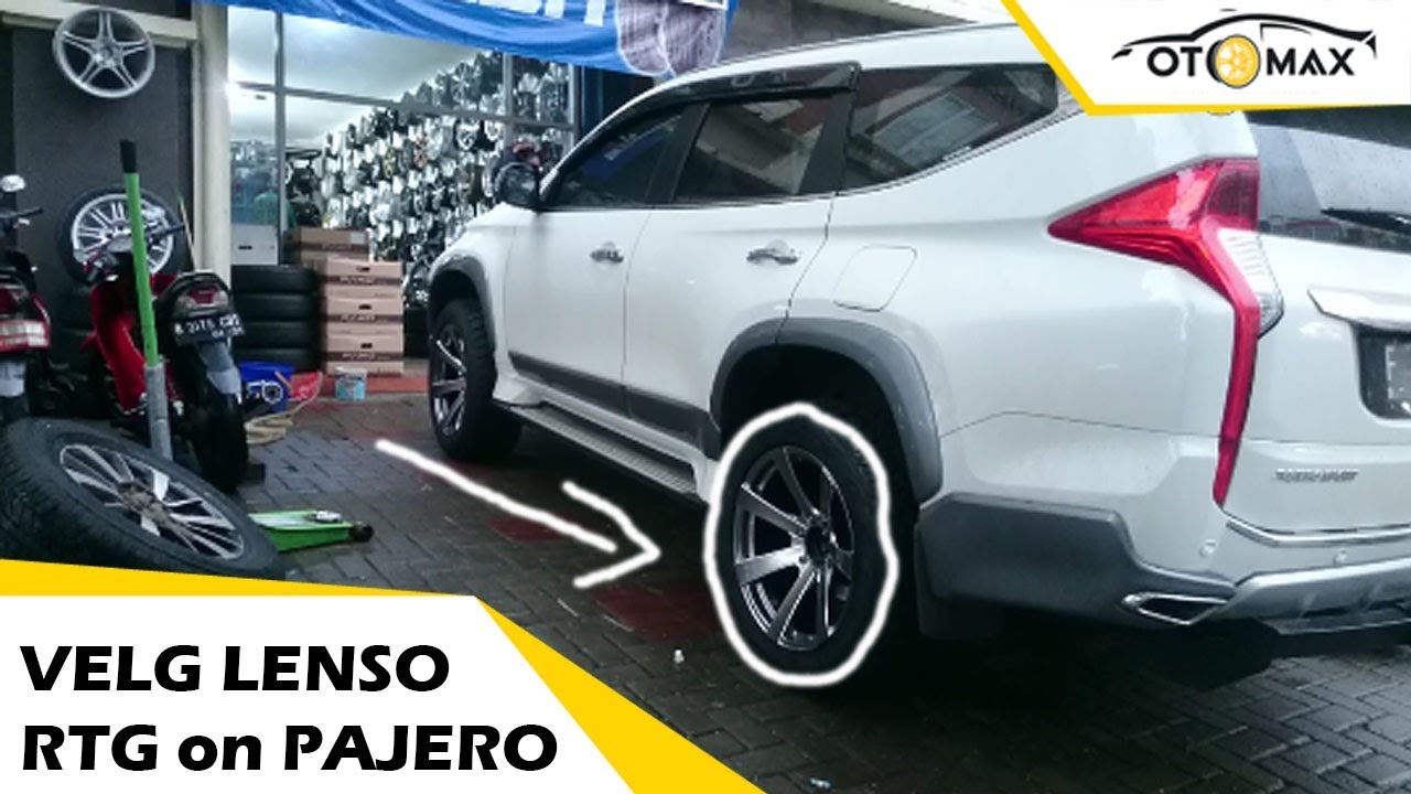 Velg Mobil Lenso RTG Ring 20 on Mitsubishi Pajero Sport