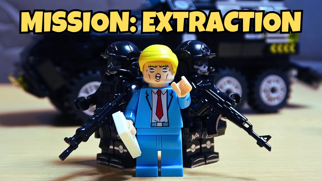 I Built a LEGO SWAT Extraction Mission