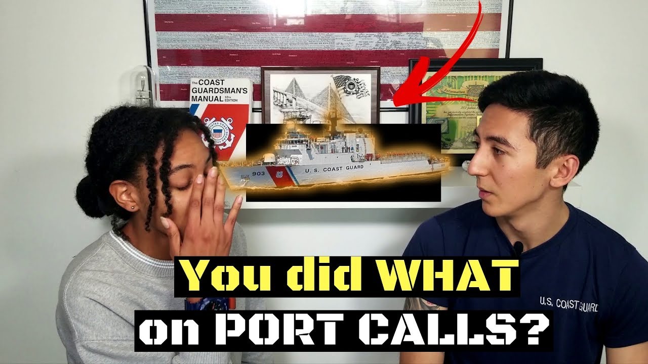 what port calls are like on a CG cutter (270')
