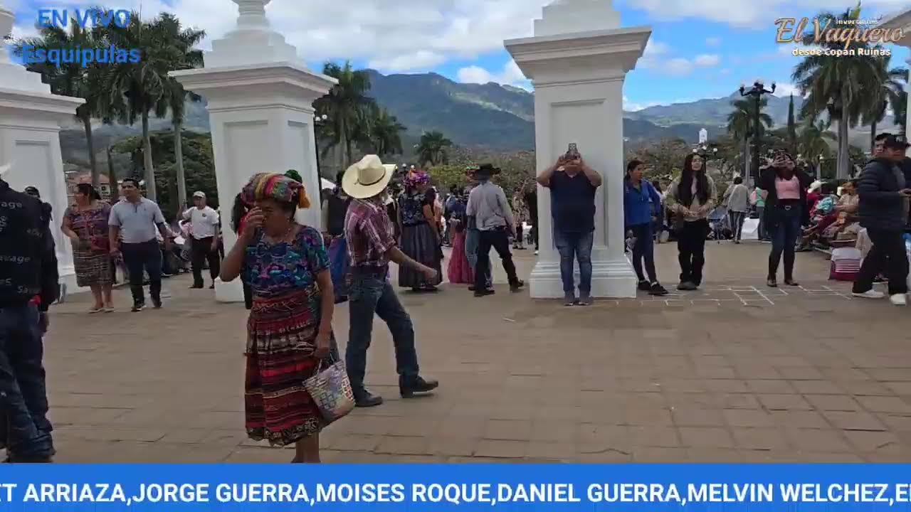 DESDE ESQUIPULAS GUATEMALA PREVIO AL DIA DEL MILAGROSO CRISTO NEGRO DE ESQUIPULAS...
