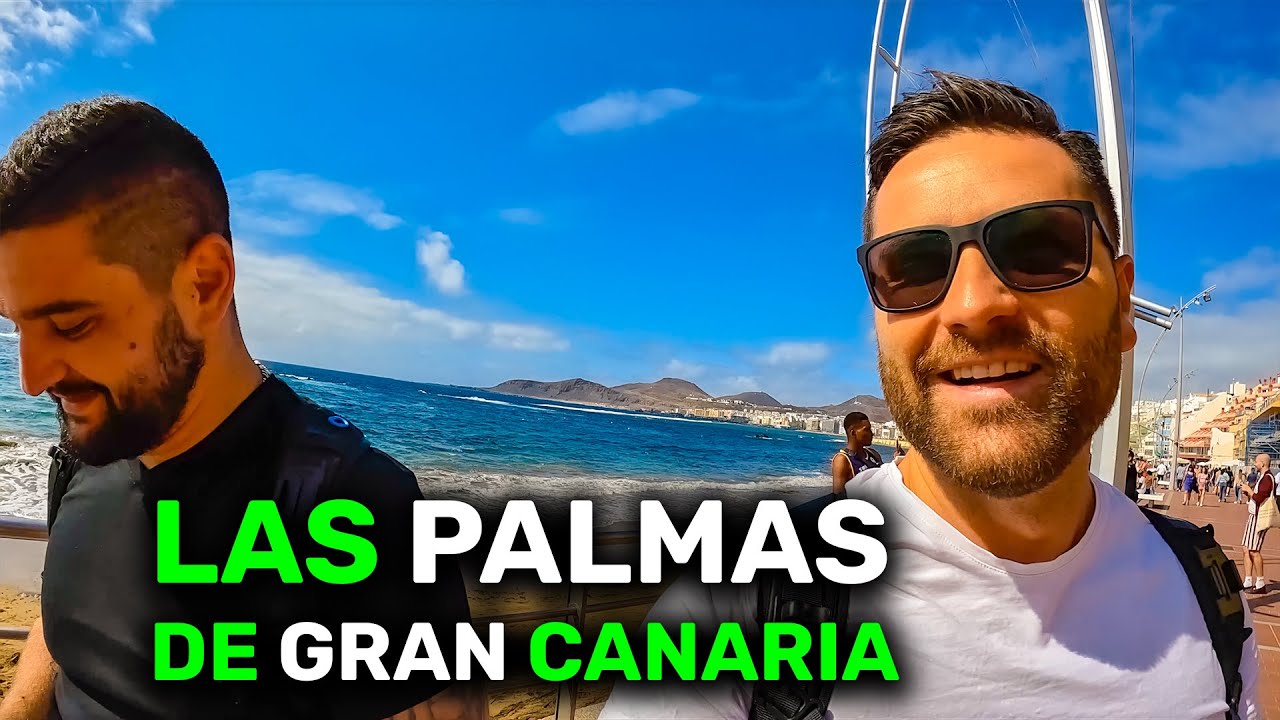 🌴 LAS PALMAS de Gran Canaria | travel video vlog 2022 4K sk cz slovensky cesky