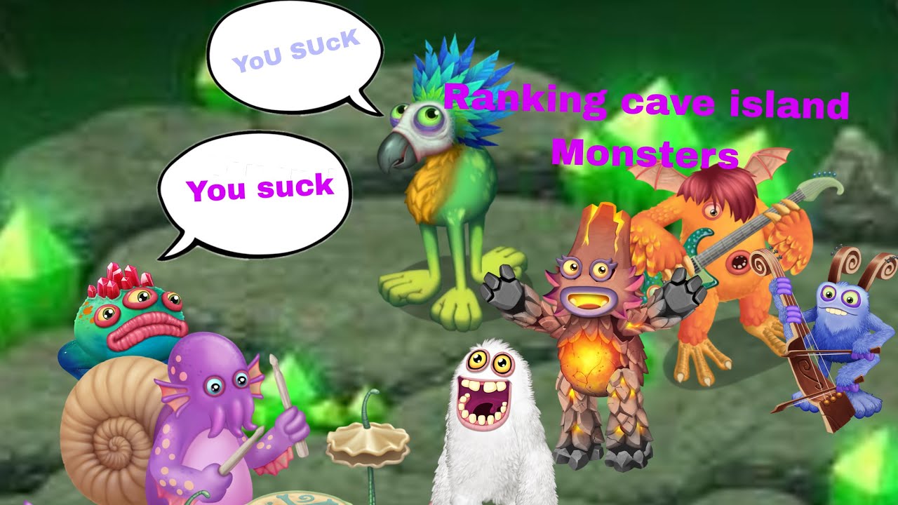 Ranking cave island monsters! (My singing monsters ranking) #msmranking #msm  #caveisland 