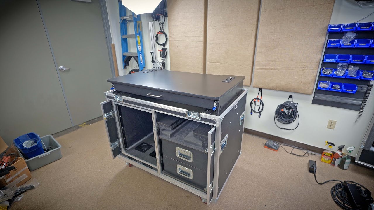 Custom Workstation For A ETC APEX 5 Lighting Console | LM Cases