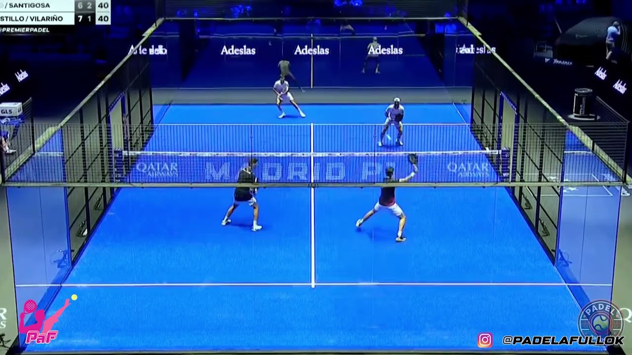 Premier Padel Madrid - HUETE  SANTIGOSA VS DEL CASTILLO  VILARIÑO