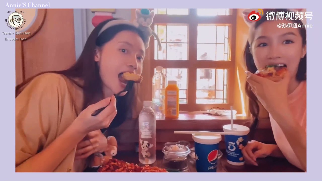 [ENGSUB] Sun Yi Han x Zhang Nan - Disneyland Tour (30.08.2021)