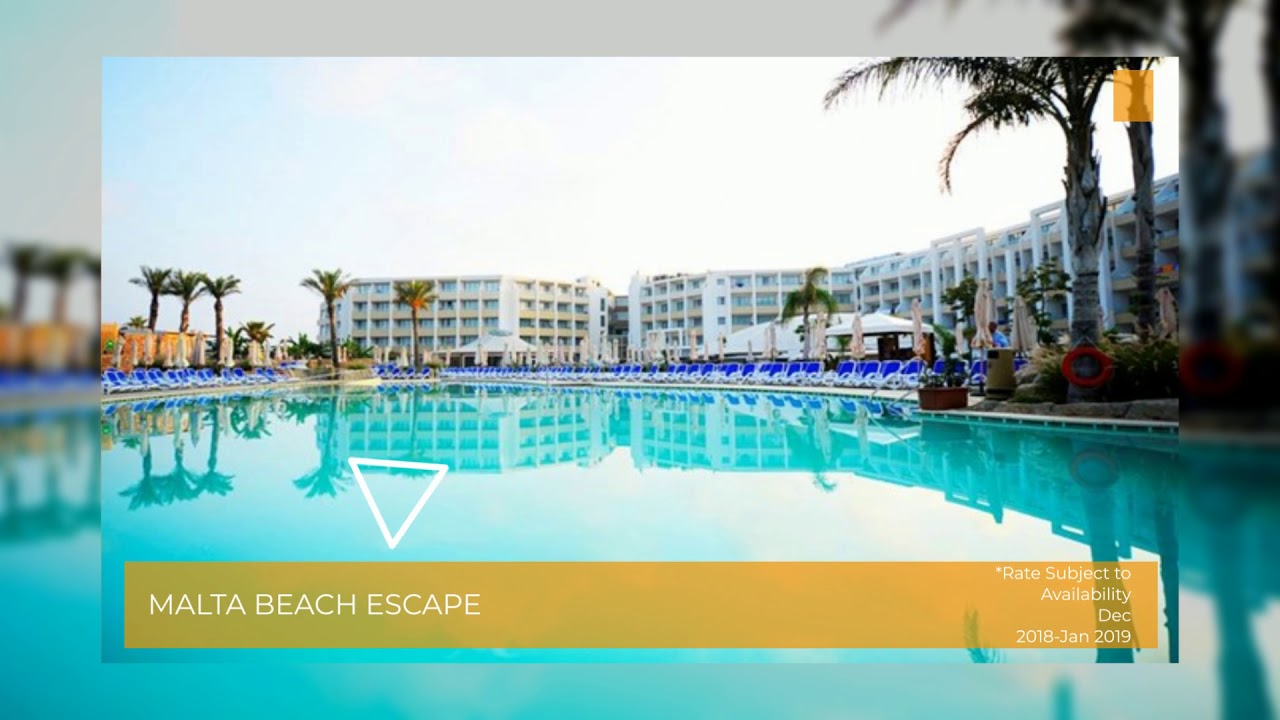 Malta Beach Escape | All Inclusive Holidays | Book It Now