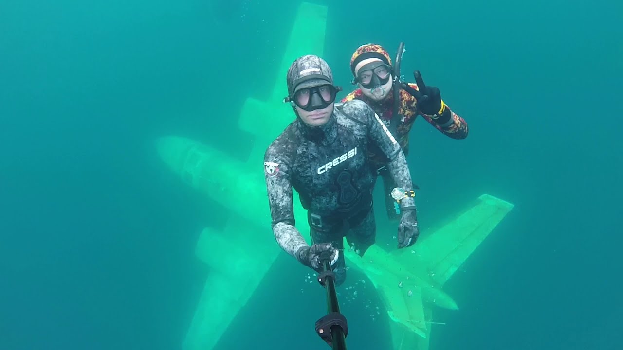 Der kleine Wassermann - freediving in Hemmoor