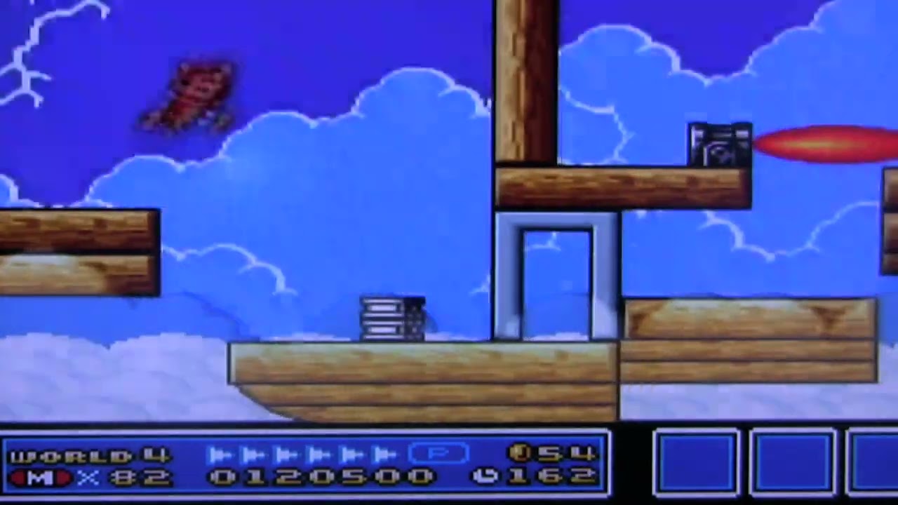 スーパーマリオブラザーズ3（4－空中戦艦）