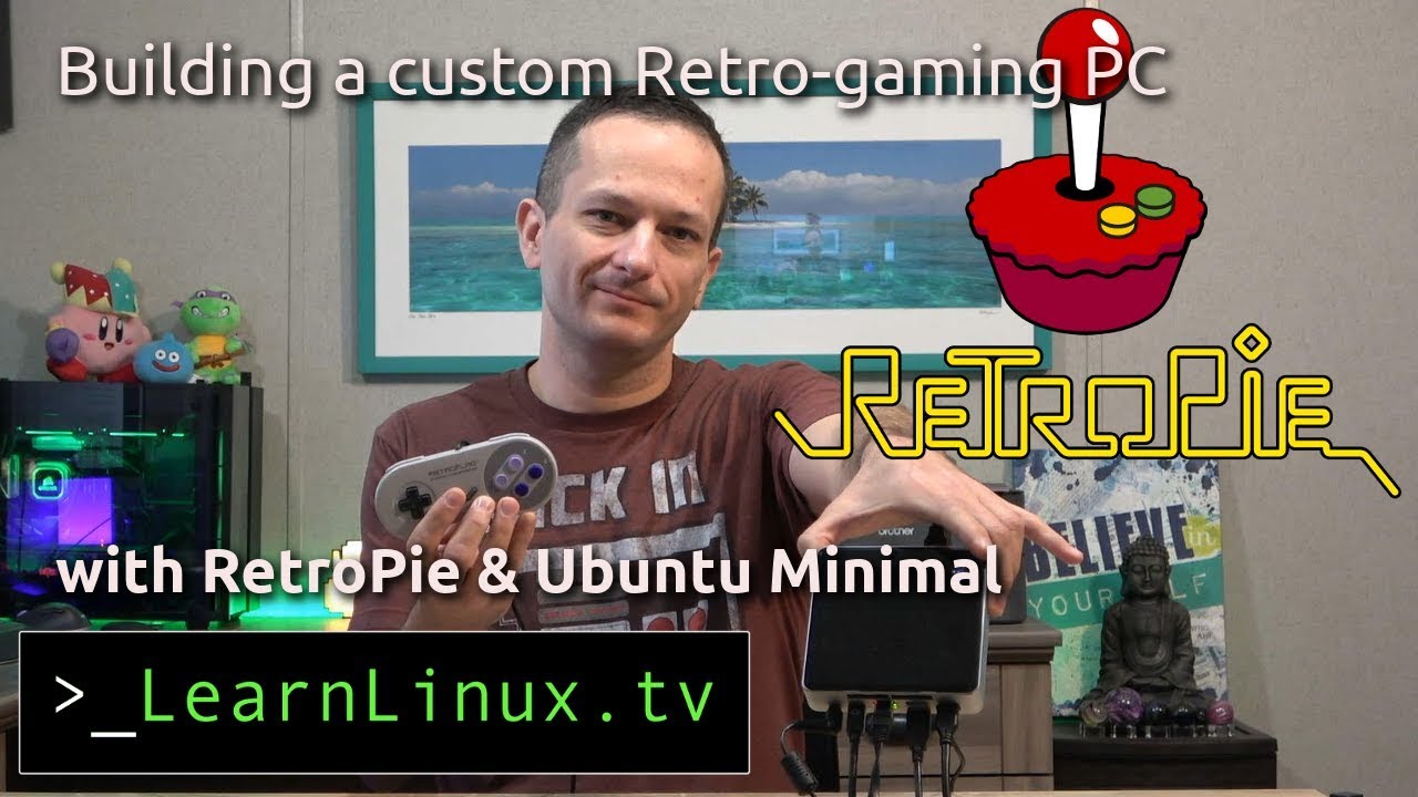 Building a Custom Retrogaming PC with RetroPie and Ubuntu Minimal