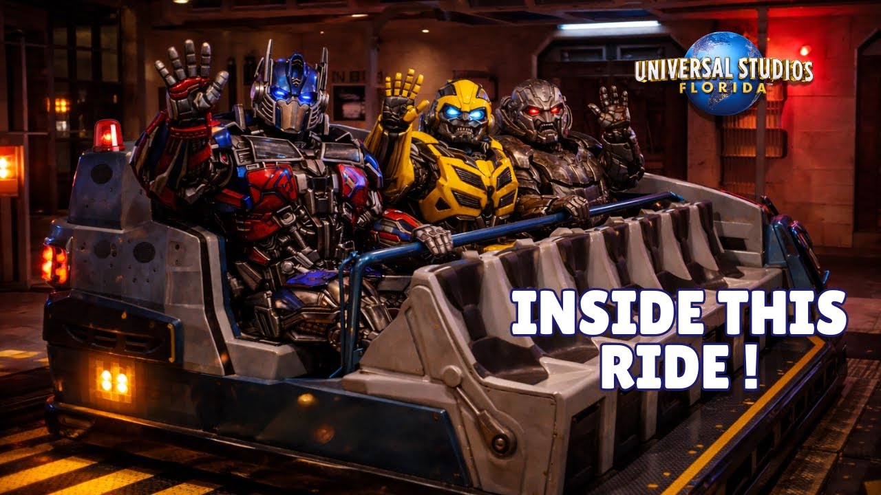 Transformers: The Ride 3D POV 🚨 | Full Ride Experience at Universal Studios Florida