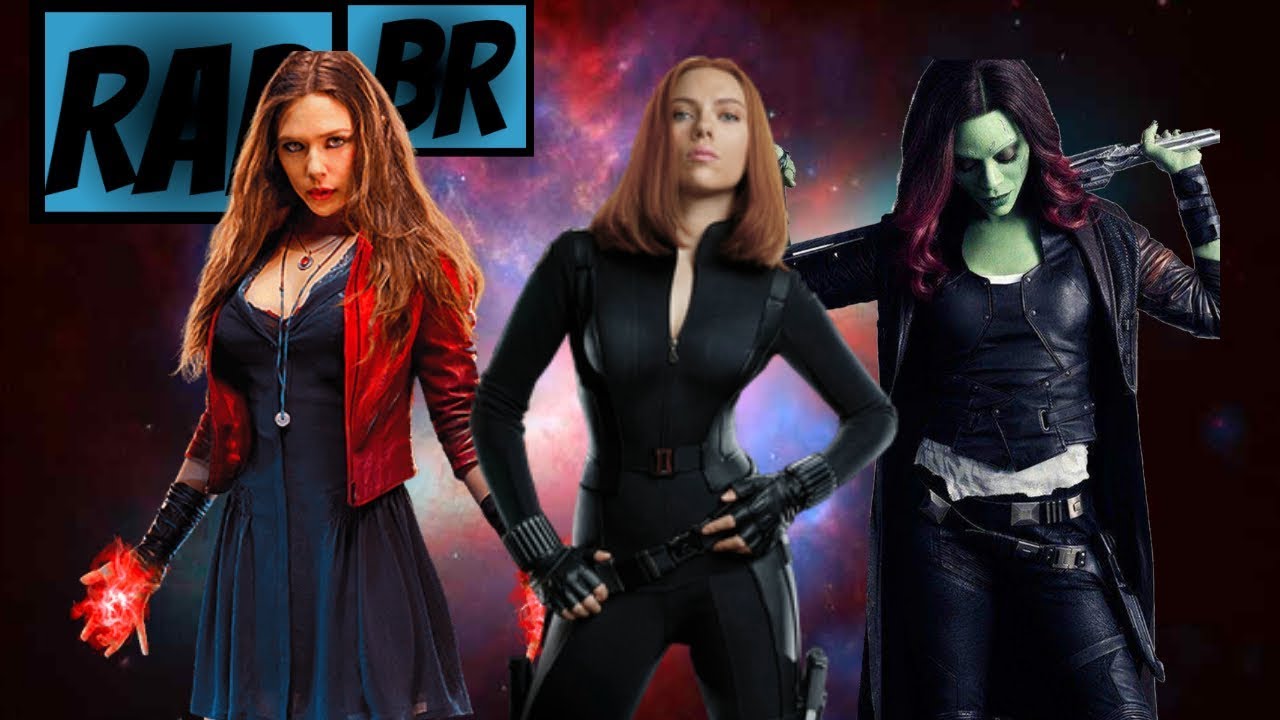 Rap da Feiticeira Escarlate, Viuva Negra e gamora | Vingadores Guerra Infinita | VMZ