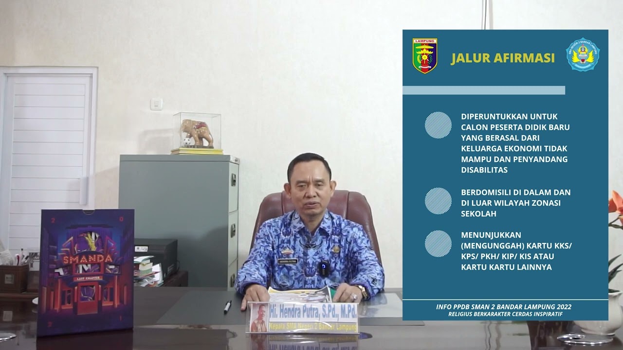 INFORMASI PPDB SMAN 2 BANDARLAMPUNG TAHUN 2022/2023