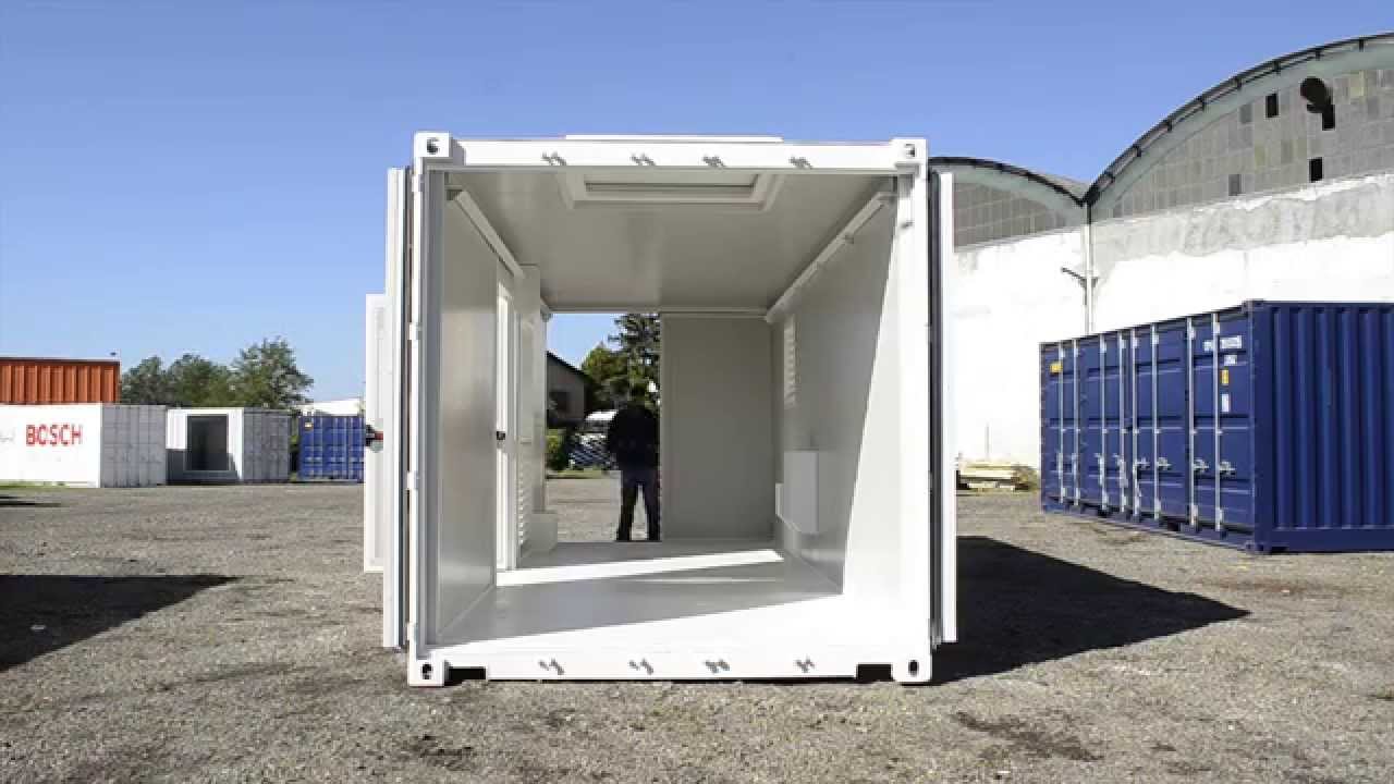 Container 20 piedi doppia porta officina