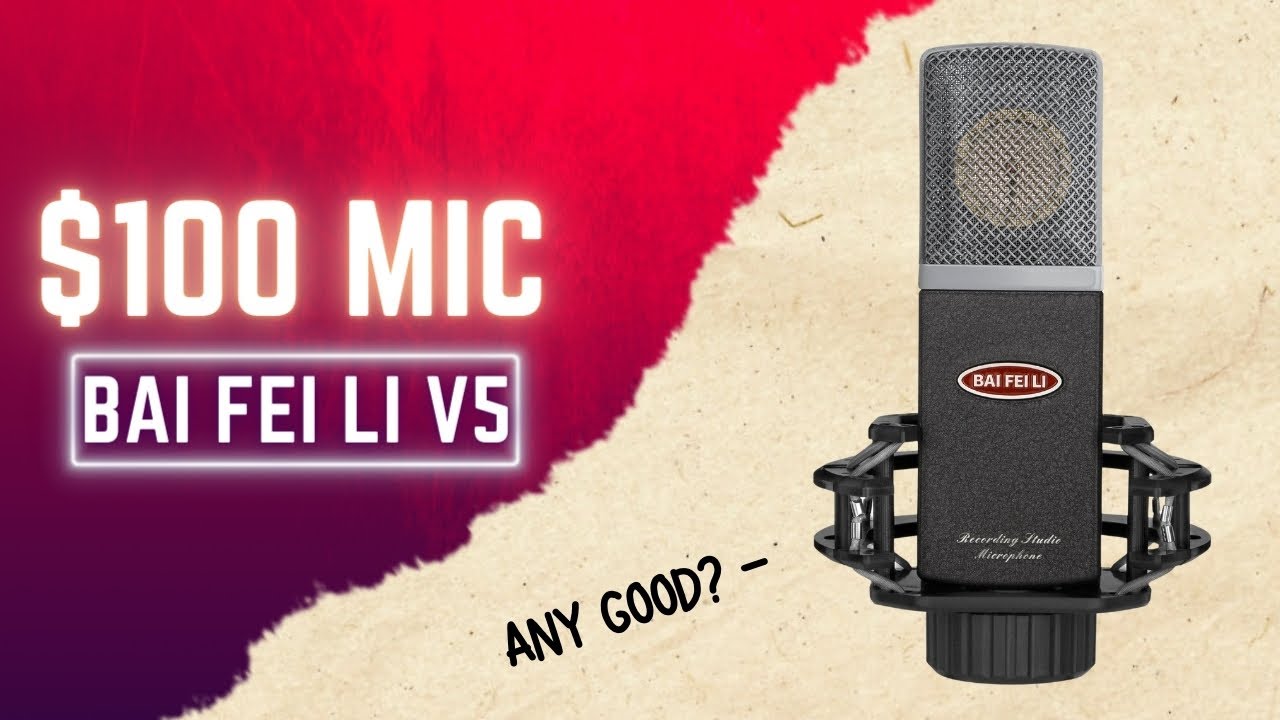 $100 Mic! (The Bai Fei Li V5)
