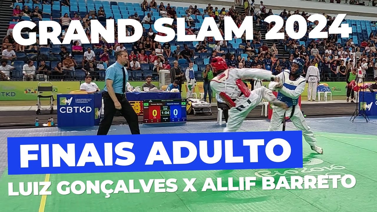 Grand Slam 2024 Finais Adulto -  Luiz Gonçalves x Allif Barreto -87kg