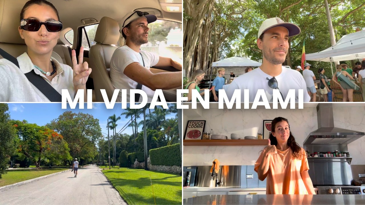 Daily Vlog Miami 🌴 Visitamos un Farmers Market precioso + ¡Animales salvajes por todas partes!