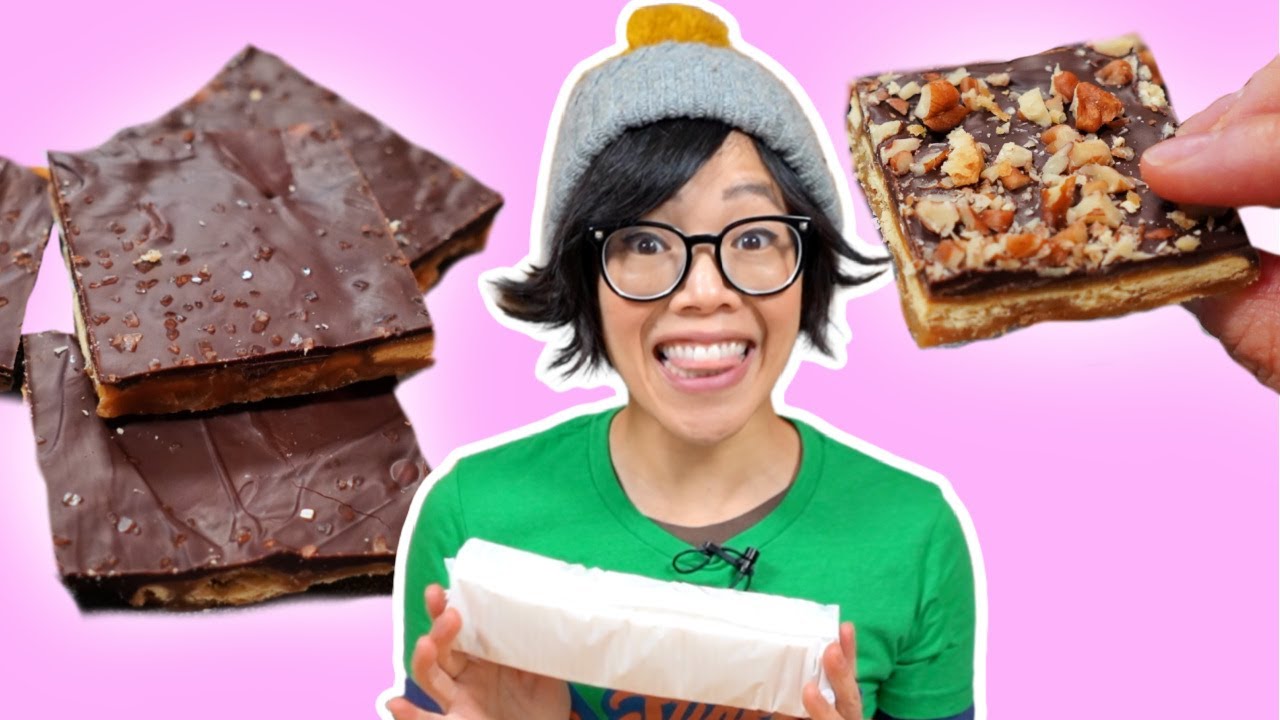 How to Turn Saltine CRACKERS Into CANDY | Tasty $5 Gift