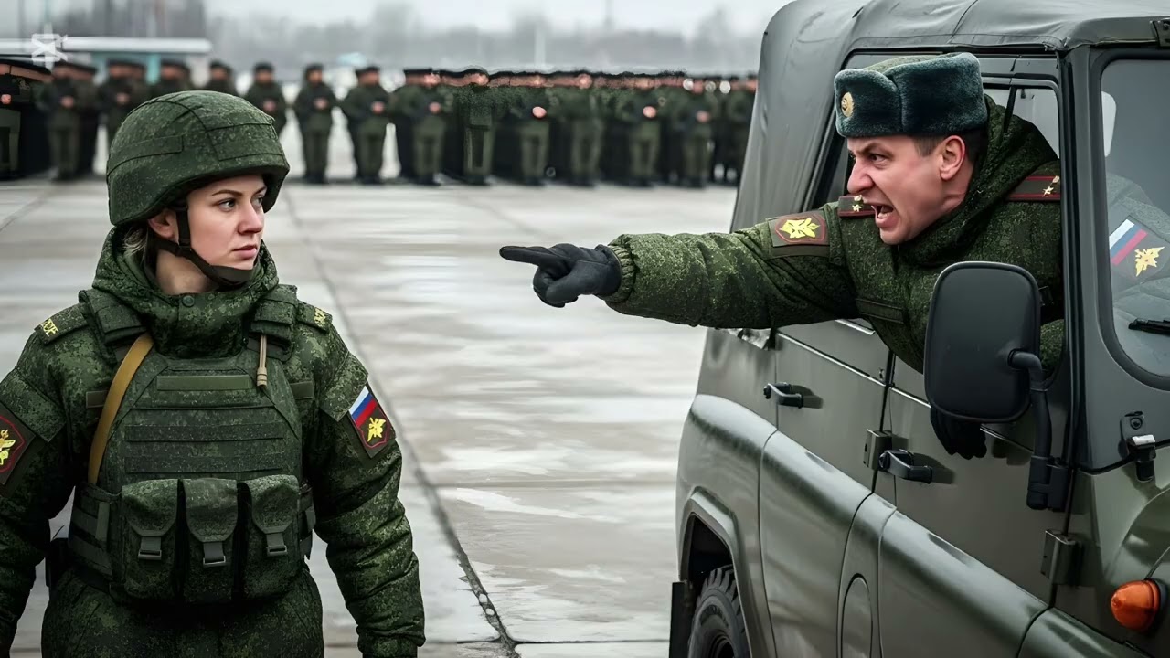 Полковник нахамил генералу, приняв её за сержанта.