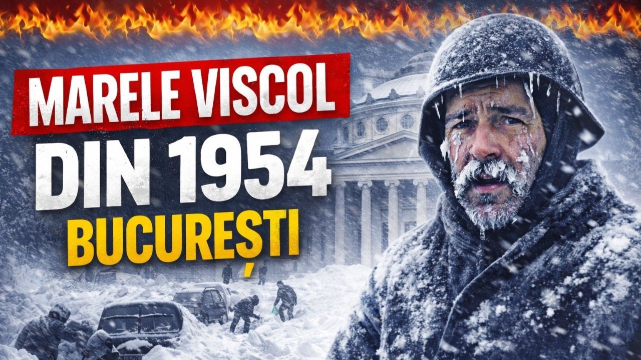1954: C&acirc;nd Bucureștiul a fost paralizat complet