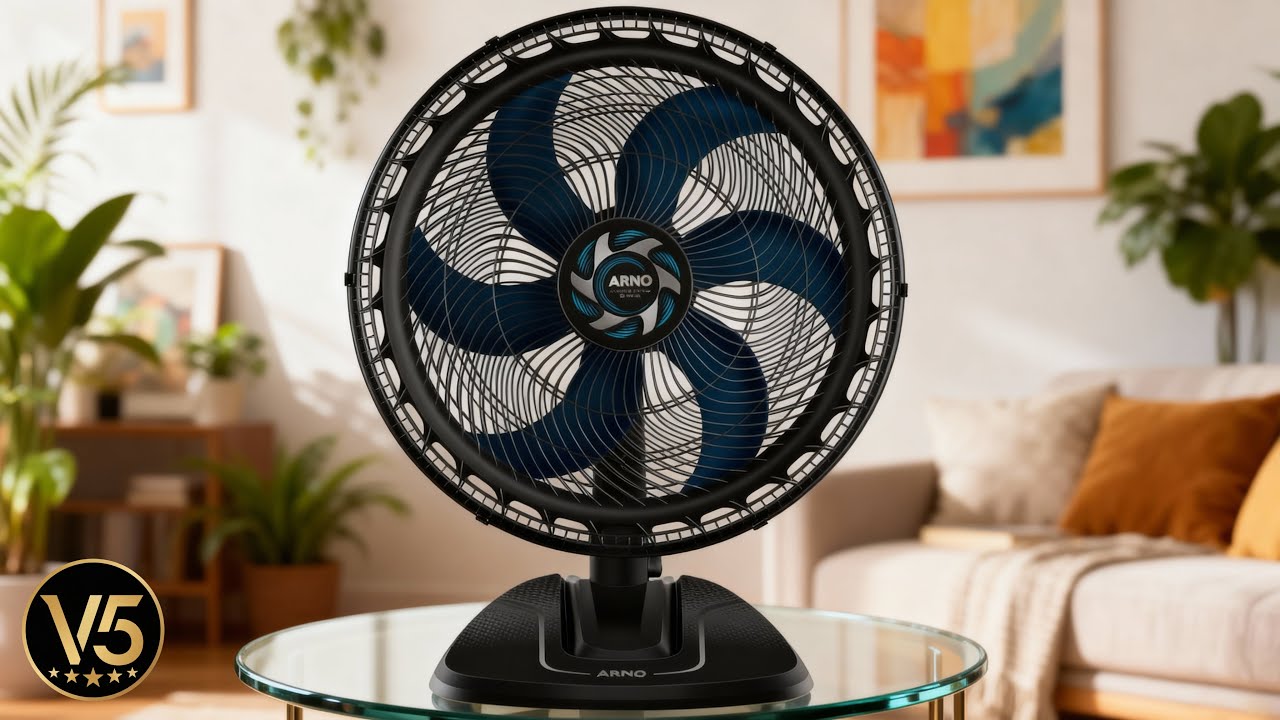 🌪️💨🌡️ VENTILADOR DE MESA ARNO XTREME FORCE BREEZE 50CM 126W 6 PÁS