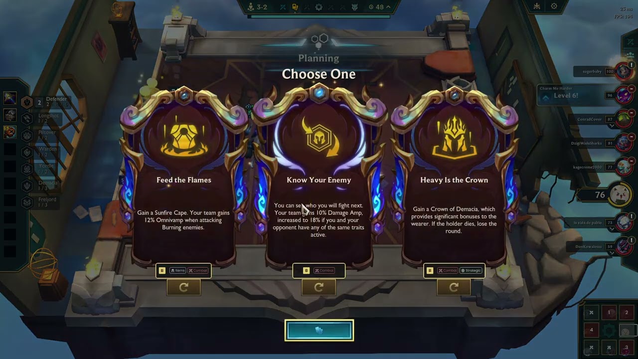 TFT Gameplay – Ranked Match | No Commentary | 7