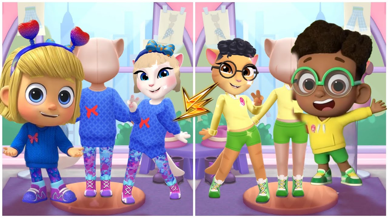 Mila vs Jordie 🔥 Ultimate Makeover Cosplay ✨ | My Talking Angela 2