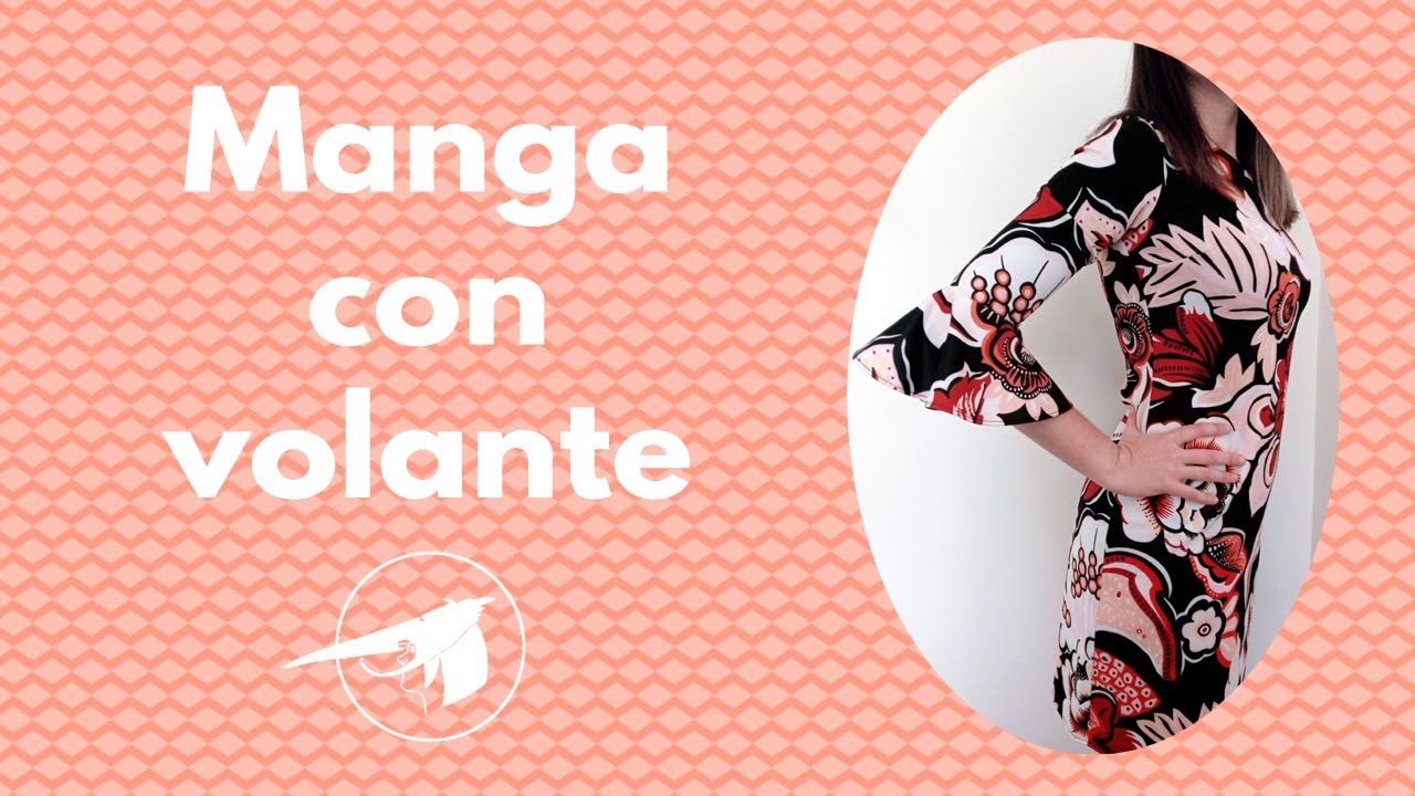 Cómo hacer una manga con volante