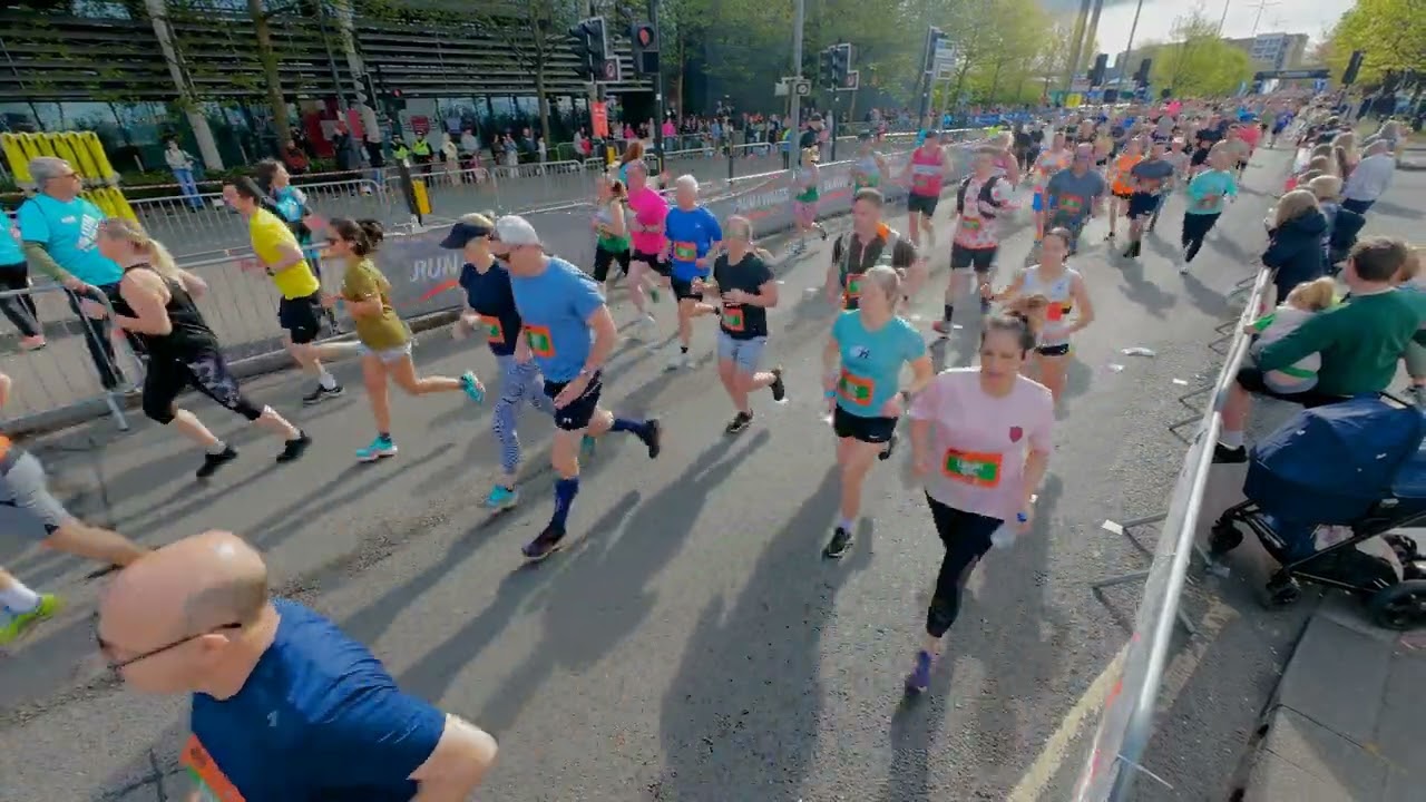 10 k  ABP Newport Marathon Festival, Start line, 13/04/2025