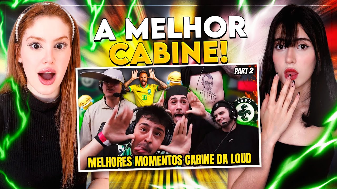 REACT | MELHORES MOMENTOS DA CABINE DA LOUD NA KINGS LEAGUE BRASIL - Parte 2 | CR Reacts