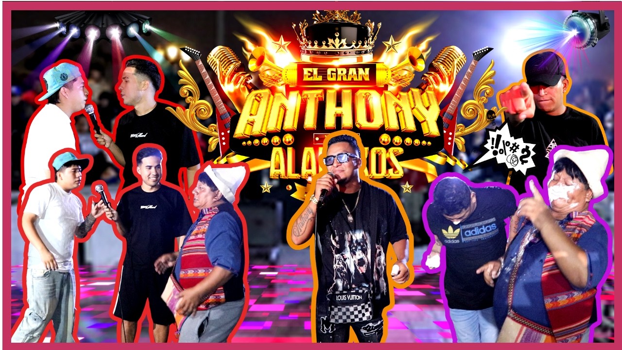 El concierto chicha 2 ANTHONY y los alarakos 🎤🕺🤣 comicos ambulantes #humor #cumbia