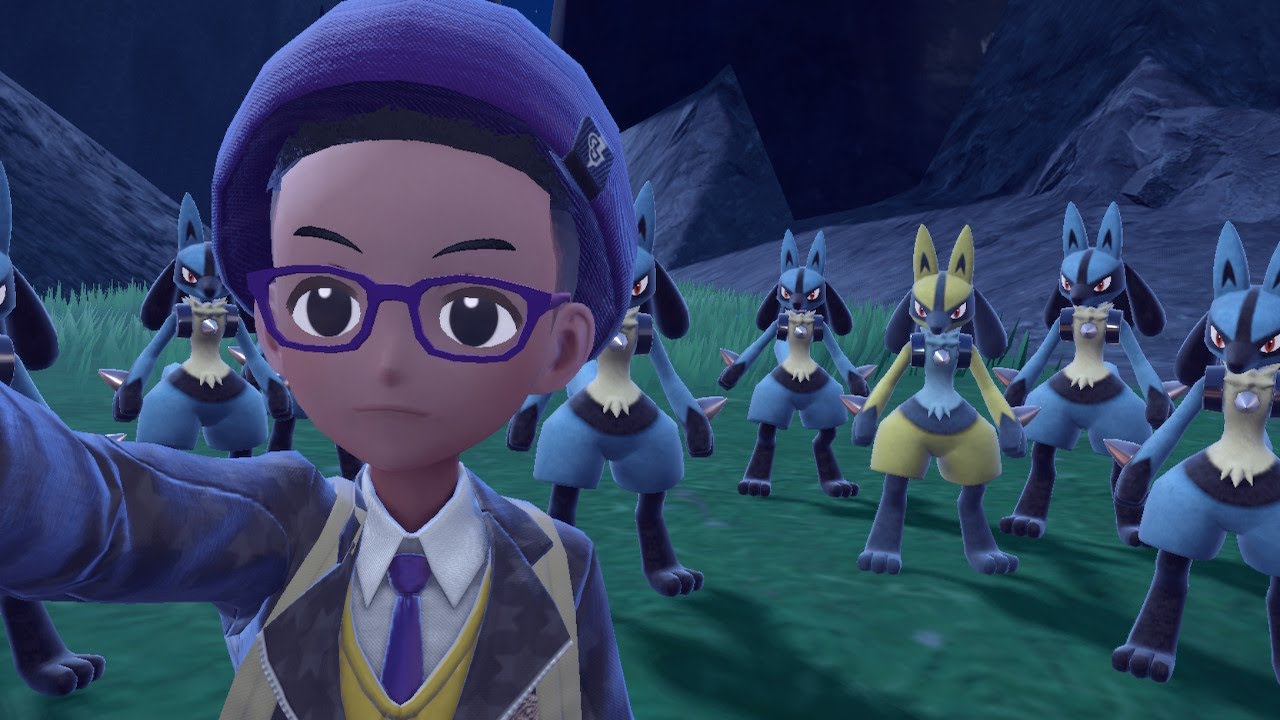 LIVE SHINY LUCARIO in Pokemon Scarlet and Violet!