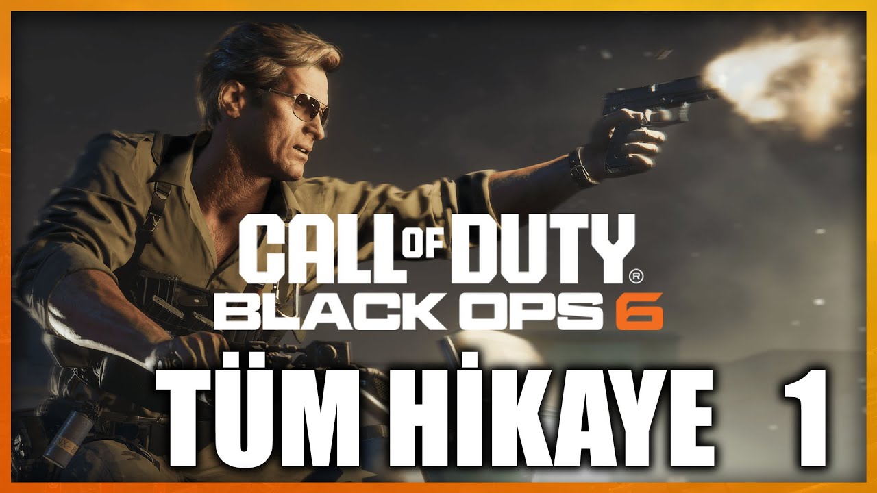 🔴 COD : BLACK OPS 6 TÜRKÇE BÜTÜN HİKAYE | Bölüm 1/2