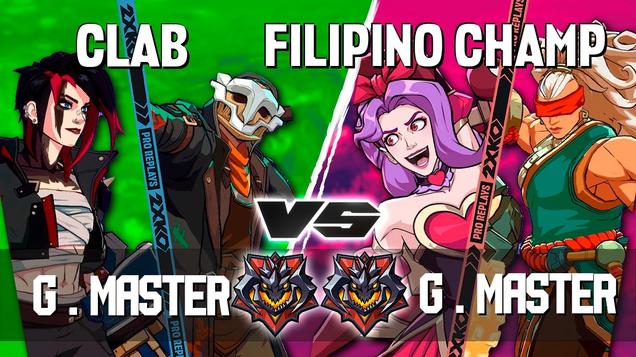 2XKO ▰ CLBAB (Ekko-Vi) vs FILIPINO CHAMP (Jinx-Illaoi) ▰ 2XKO Pro level replays