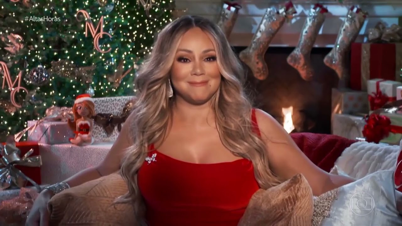 Altas Horas  -  Serginho conversa com Mariah Carey