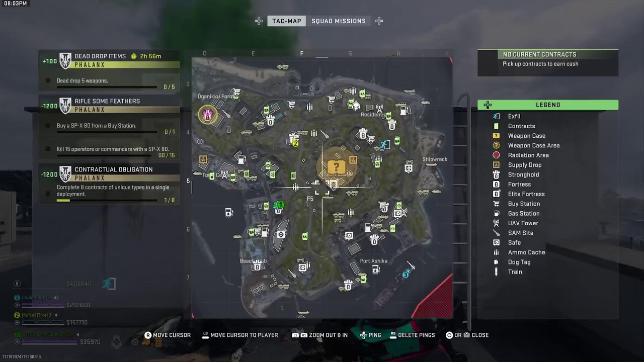 DMZ on the PS5.Day idk