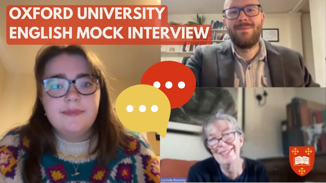 Oxford University English Mock Interview