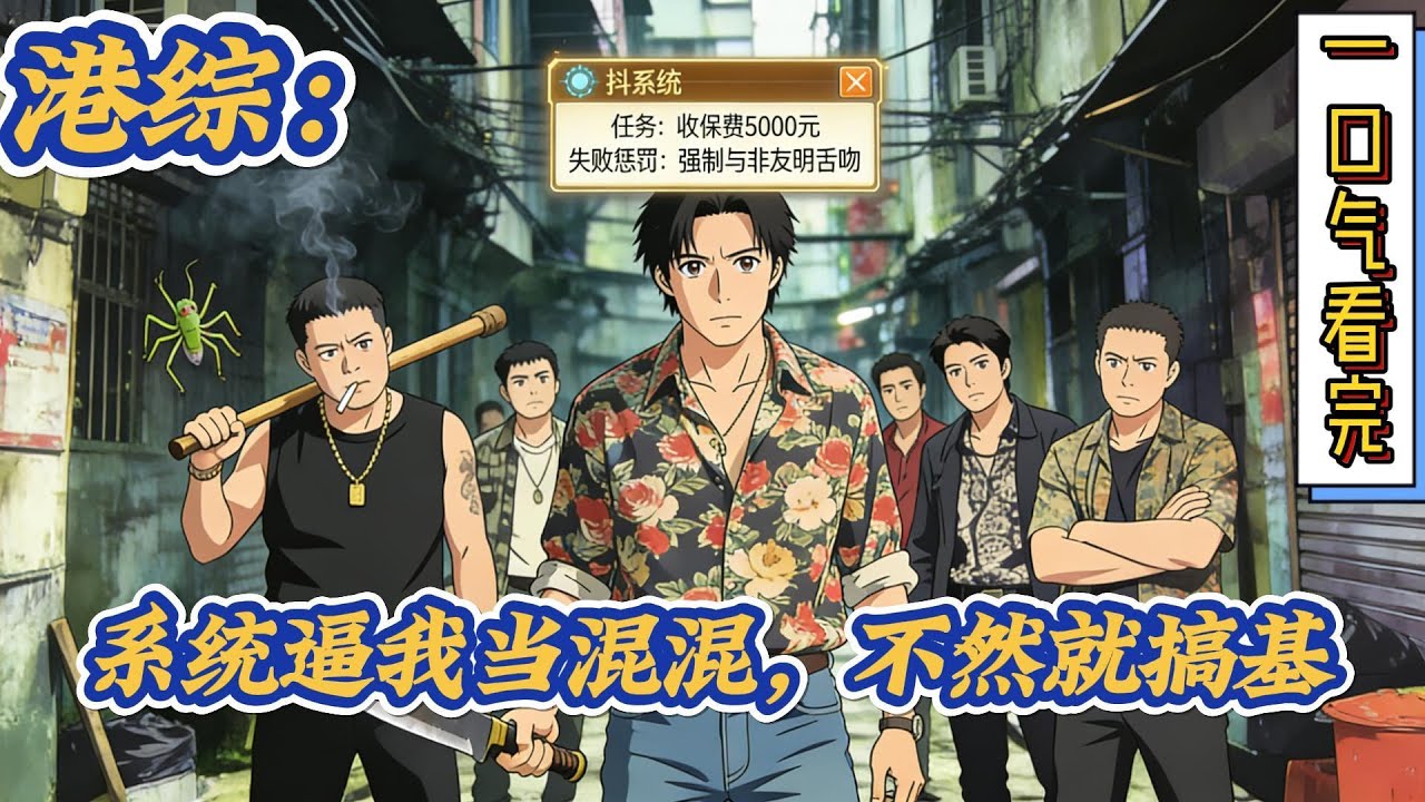 🔥完结！💥独家！《港综：系统逼我当混混，不然就搞基》小胖子邱晨到了港综世界，给了他一个叫做“一个基层小混混的奋斗史”的主线任务，#穿越#有声漫画#无敌#爽文#电视剧#犯罪 #古惑仔