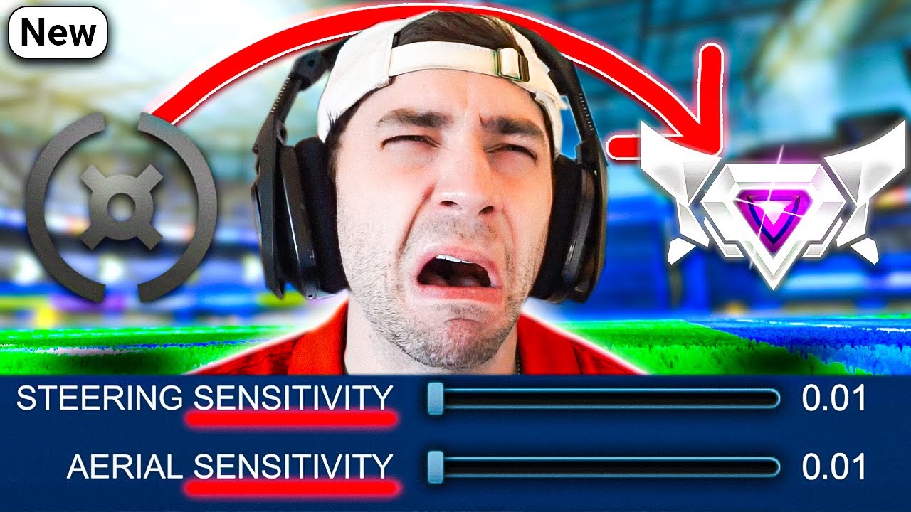 UNRANKED to SSL на LOWEST SENS SPEEDRUN | Rocket League