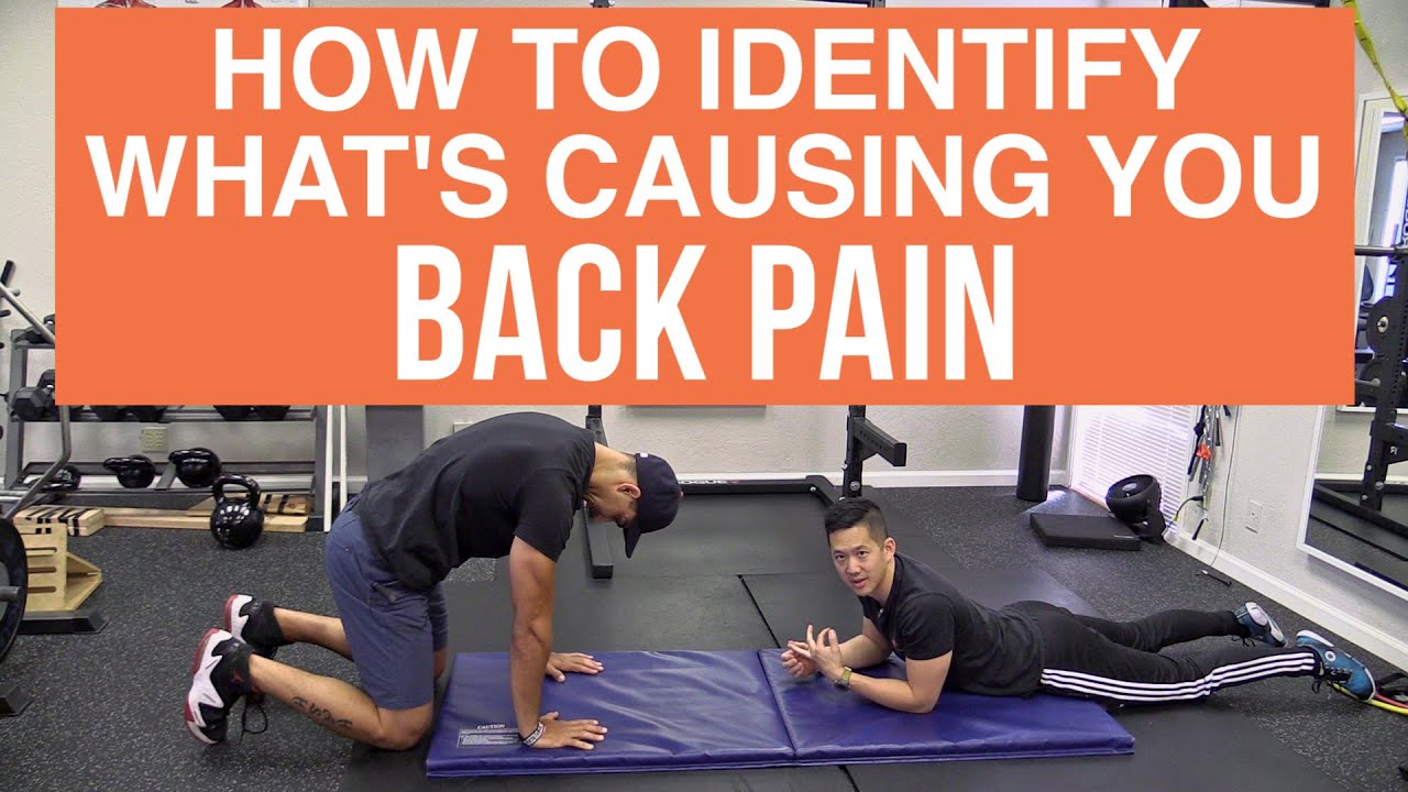 How to identify what's causing your back pain